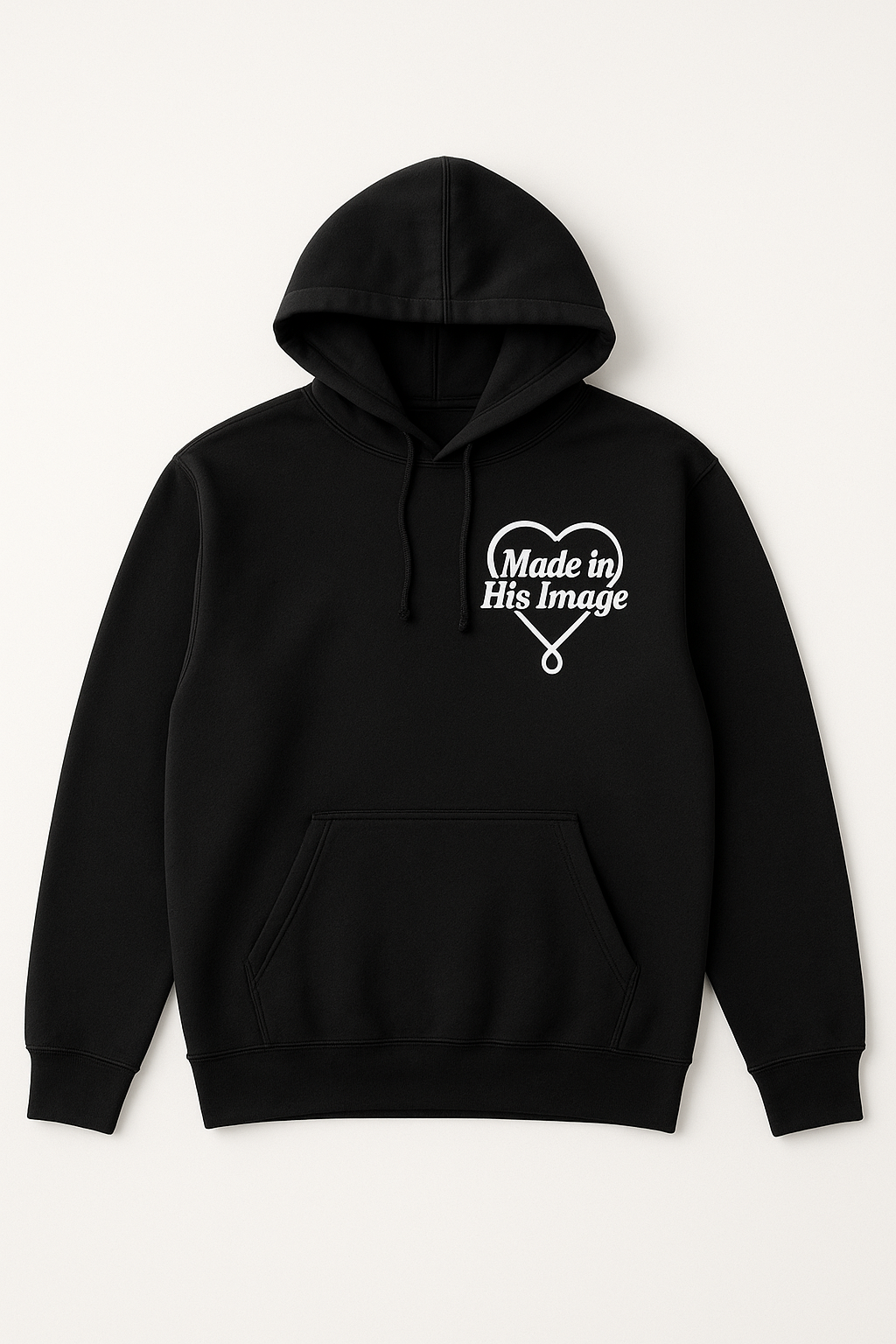 Glory To God Black /White Unisex Hoodie